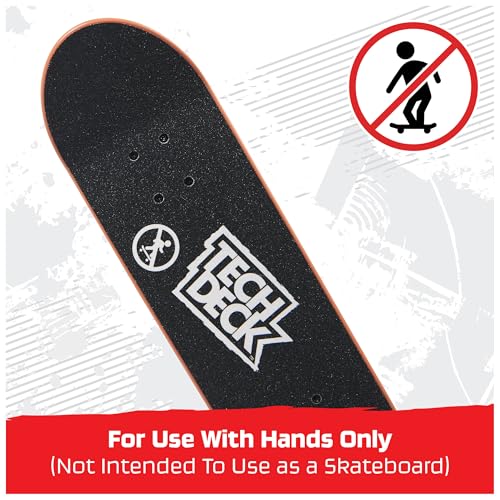 TECH DECK, Finesse X Sonic The Hedgehog Handboard; Authentic Mini Skateboards, Kids Toys for Boys & Girls, Ages 6 and up (Hands Use Only) - style: Finesse x Sonic The Hedgehog