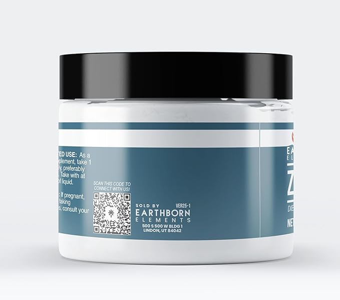 Earthborn Elements Zinc Gluconate 3 oz, Always Pure, No Fillers Or Additives