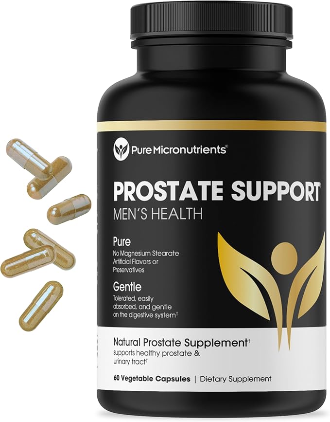 Pure Micronutrients Advanced Prostate Health Supplement - Saw Palmetto, Beta-Sitosterol, Stinging Nettle Root, & Lycopene - for Bladder Control & Urinary Support Supplements for Men